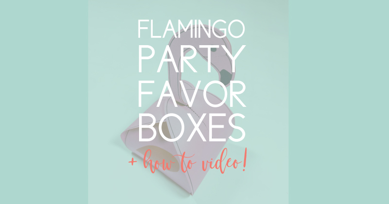 flamingo party favors