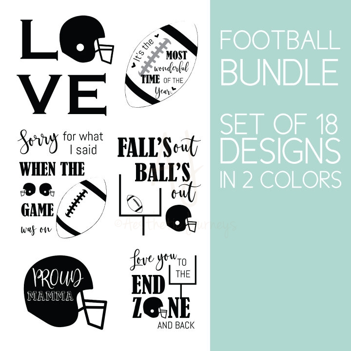 football game day shirt designs on white background