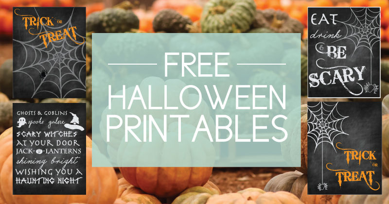 free halloween printables