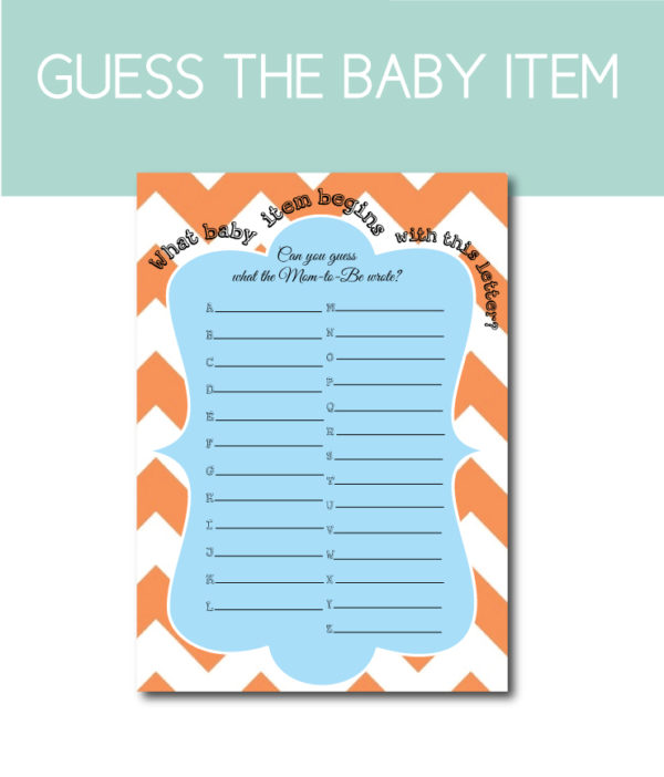 All the Baby Shower Games You Will Ever Need + How to Play Them ...