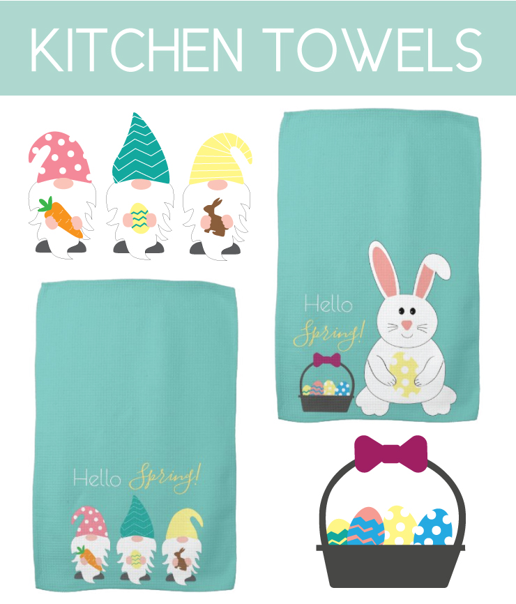 Kitchen Towels for Spring