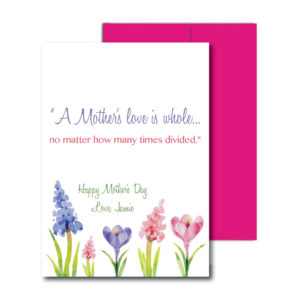 Card for Mom with Quote