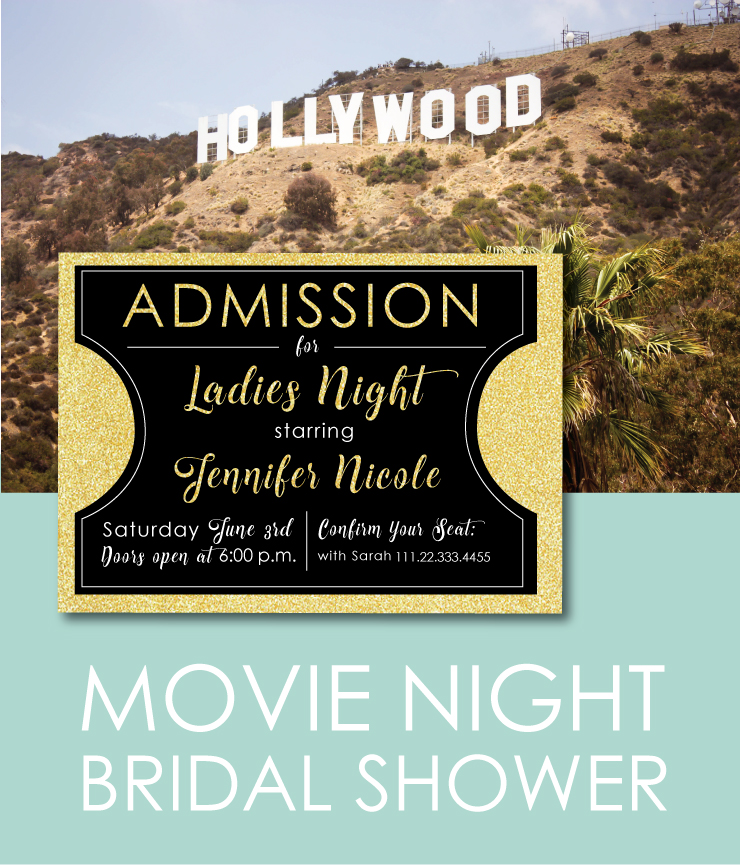 Movie Themed Bridal Shower Idea