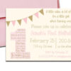 Pink and Gold Themed Party Invitation with Envelopes | Printed Birthday Invites and Color Envelopes | Custom Colors Available