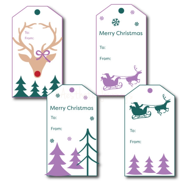 Winter Printables Game & Gifts Pack - Aesthetic Journeys Designs