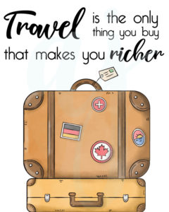 Travel Makes You Richer Quote