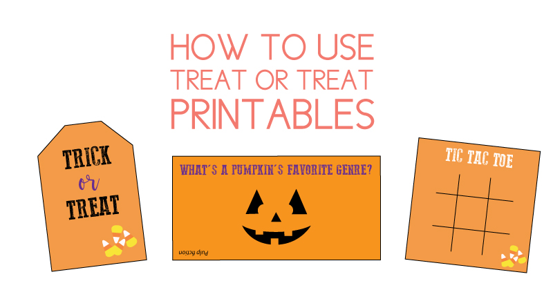halloween printables for trick or treat bags